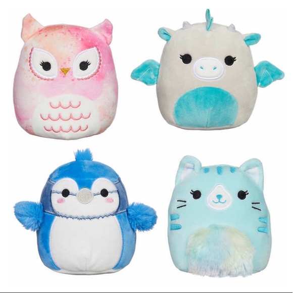 8 5” Animals Kellytoy Squishmallows - Animals Mini Pack 8 5” Squishmallows - Picture 2 of 4